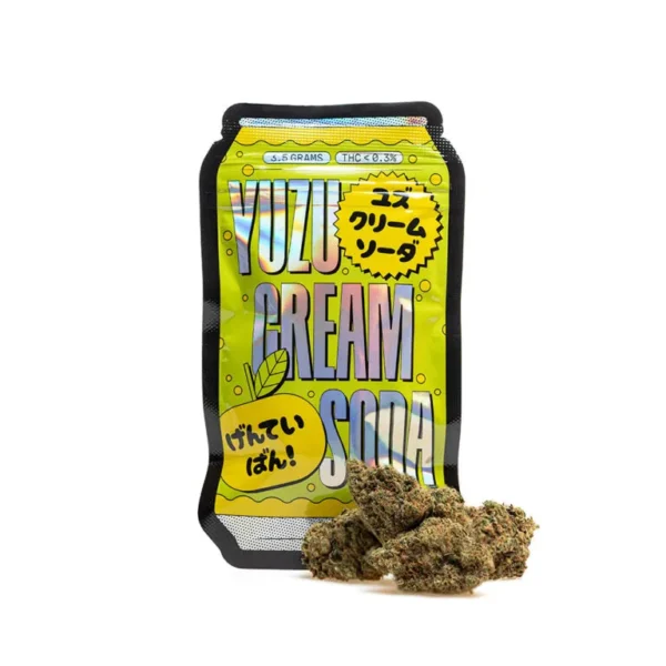Yuzu cream soda