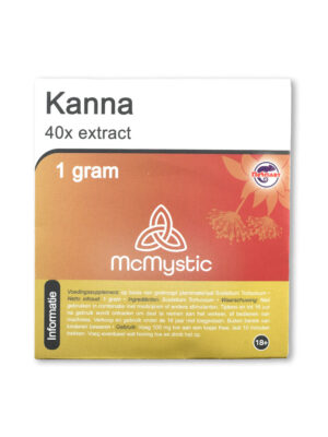 Extrakt z Kanny 40x - 1g