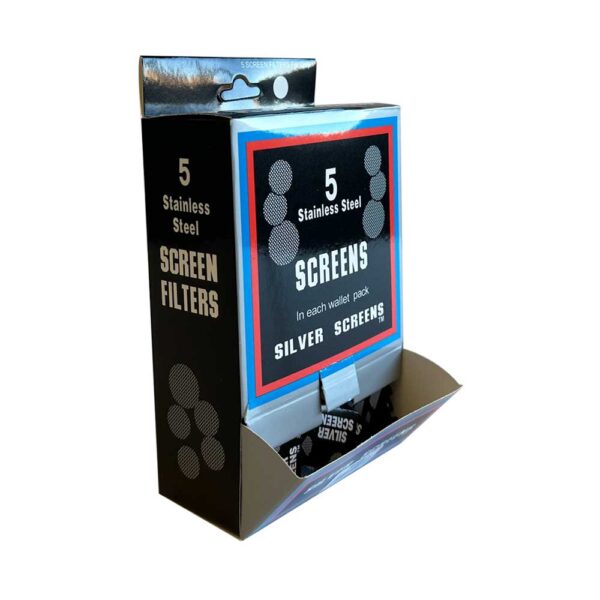 Kovové sítka do dýmky a bongu (20 mm) - 5 ks