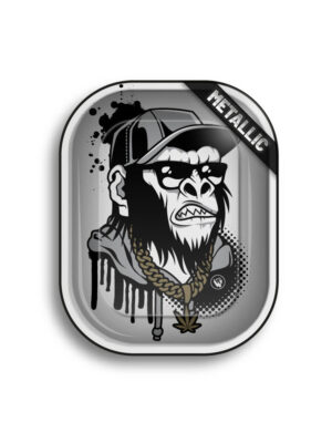 Kovový tác s kolečky Monkey (140 mm x 180 mm)