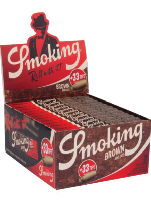 SMOKING Classic King Size Brown s filtry