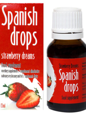 Španělské kapky - Strawberry Dreams - 15 ml