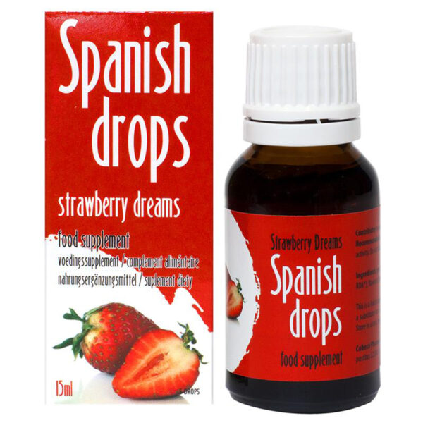 Španělské kapky - Strawberry Dreams - 15 ml