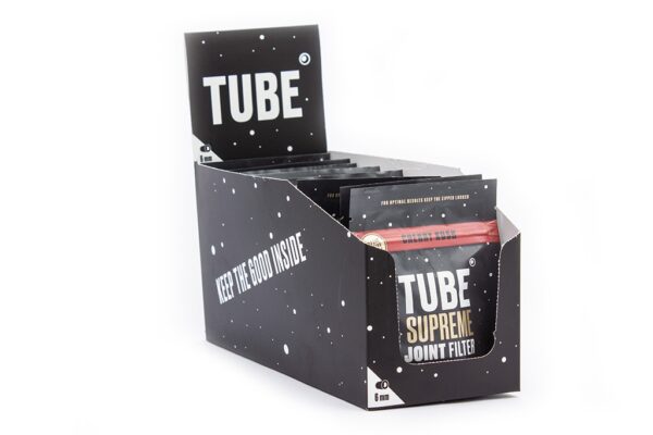 Trubicový filtr Supreme Joint 6mm Cherry Kush - 50 ks